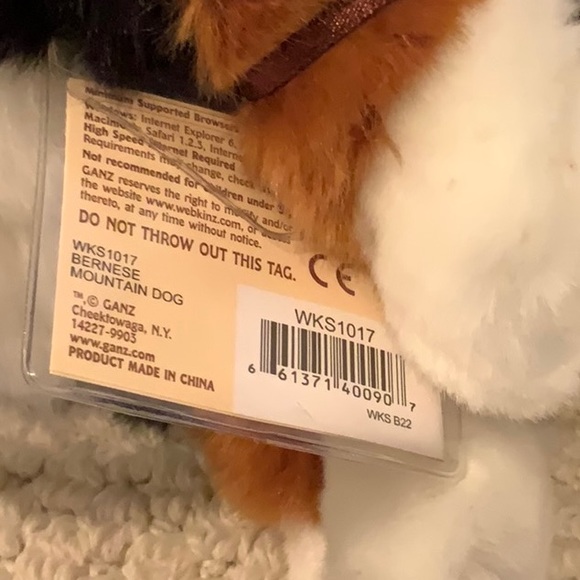 Webkinz Signature Bernese Mountain Dog - Picture 3 of 6